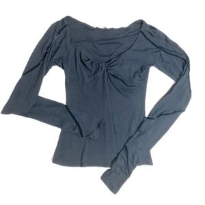 vintage gucci viscose top xs